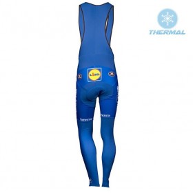 Collant à Bretelles 2018 Quick-Step Floors Hiver Thermal Fleece N001